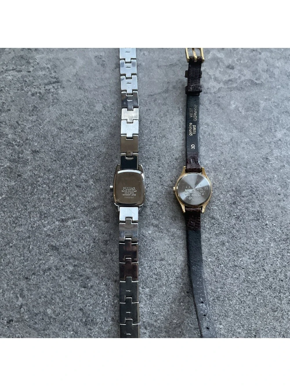 Vintage Pair Of Pulsar Womens Watches Both Watches Run Great A11